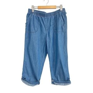 Northern Reflections Casual Lightweight Denim Capri Size S